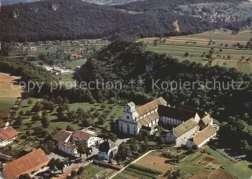 Mariastein SO Kloster Fliegeraufnahme Kat. Mariastein