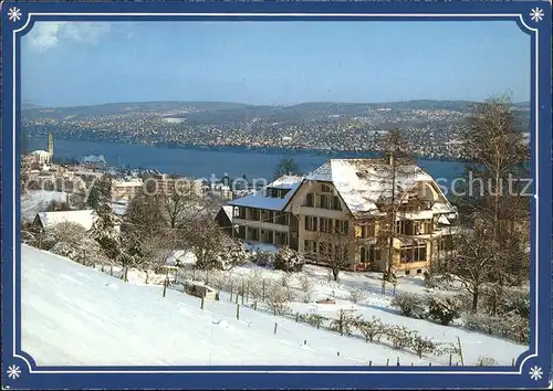 Oberrieden ZH Erholungsheim Bergli am Zuerichsee / Oberrieden /Bz. Horgen