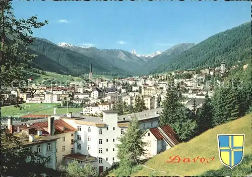 Davos GR Ortsansicht Kat. Davos