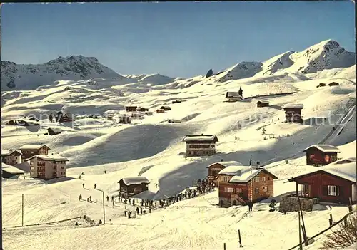 Innerarosa Skigebiet mit Hoernli Kat. Innerarosa