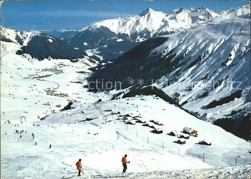 Sedrun Tavetsch Skigebiet Milez Rueras Kat. Sedrun