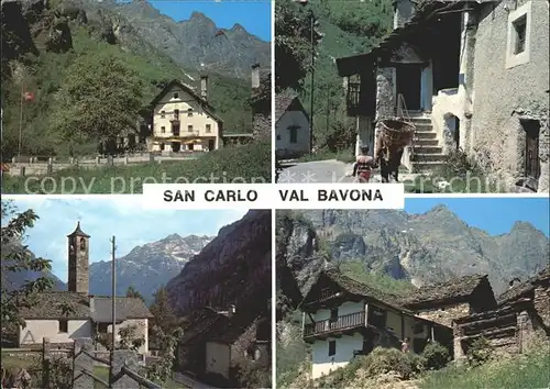San Carlo Val Bavona Restaurant Basodino Kat. San Carlo Val Bavona