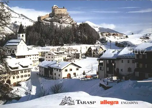 Tarasp mit Schloss Kat. Tarasp