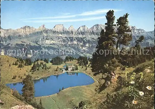 Seebenalp mit Churfirsten Kat. Flumserberg Bergheim