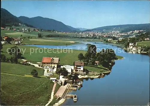 Les Brenets Bassons du Doubs Port du Pre du Lac Kat. Les Brenets
