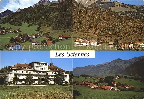 Les Sciernes d Albeuve Teilansichten Hte Gruyere Kat. Les Sciernes d Albeuve