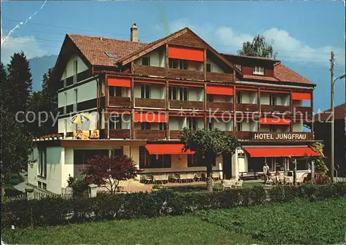 Wilderswil Hotel Restaurant Bar Jungfrau Kat. Wilderswil