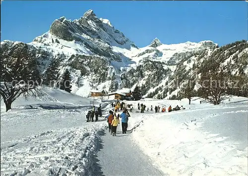 Braunwald GL Winterpanorama Kat. Braunwald