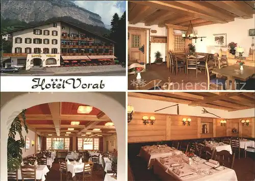 Flims Dorf Hotel Vorab Gastraeume Kat. Flims Dorf