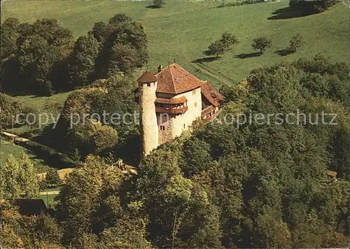 Mariastein SO Fliegeraufnahme Jugendherberge Rotberg SJH Kat. Mariastein