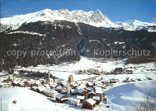 Riom Albula und Cunter Oberhalbstein Piz Mitgel Kat. Riom