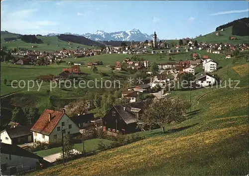 Speicher AR Panorama mit Saentis / Speicher /Bz. Mittelland
