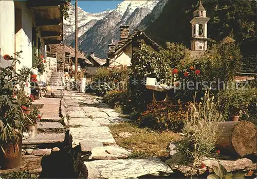 Sonogno Il Ticino pittoresco Kat. Sonogno