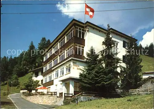 Wiesen Albula Hotel Restaurant Sonnenhalde Kat. Wiesen