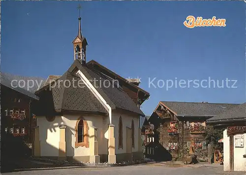 Buerchen Kapelle in Zenhaeusern Kat. Buerchen