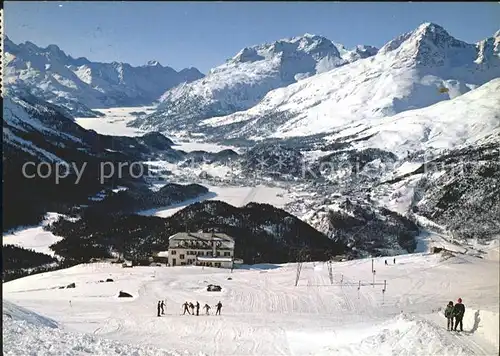 Muottas Muragl Panorama mit St Moritz / Muottas Muragl /Rg. St Moritz