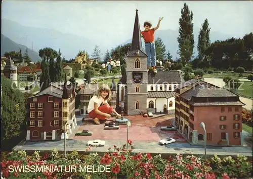 melide Swissminiatur Ringplatz in Biel Kat. Melide