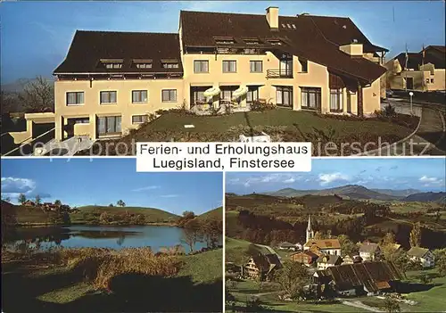 Finstersee Ferien und Erholungshaus Lueginsland See Ortsblick Kat. Finstersee