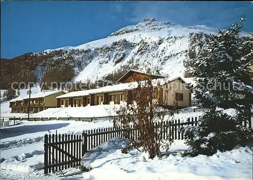 Samedan Ferien und Skihaus der Eisenbahner Bern Kat. Samedan
