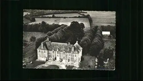 Le Pin Calvados Le Pin Calvados Fliegeraufnahme Chateau * / Le Pin /Arrond. de Lisieux