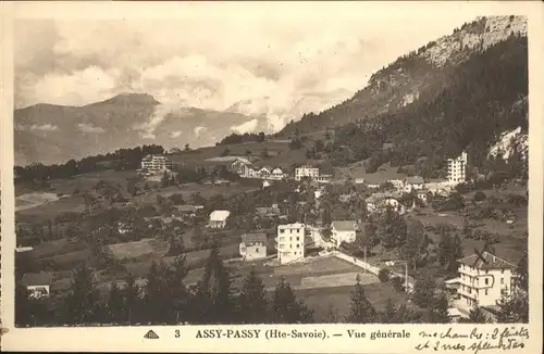 Assy-Passy Haute Savoie  / Passy /Arrond. de Bonneville