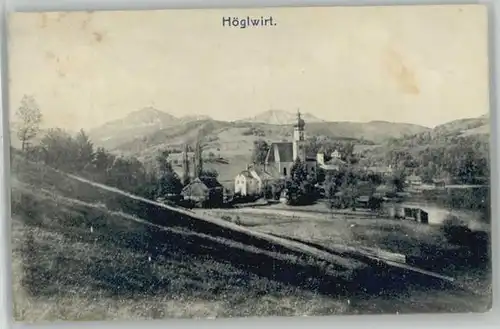 Anger Chiemgau Hoeglwirt x 1910 / Anger /Berchtesgadener Land LKR