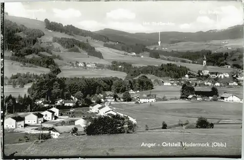 Anger Chiemgau Hadermark ungelaufen ca. 1965 / Anger /Berchtesgadener Land LKR