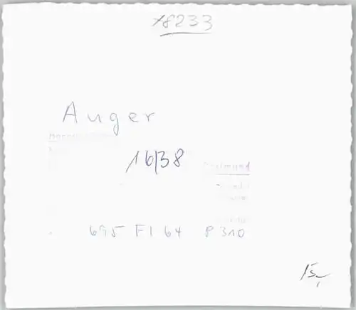 Anger Chiemgau  Fliegeraufnahme o 1964 / Anger /Berchtesgadener Land LKR