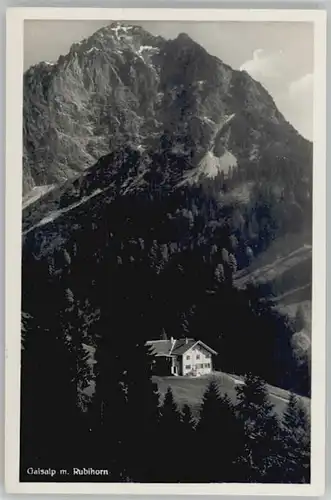 Langenwang Fischen Langenwang Allgaeu Alpenhaus Gaisalpe * / Fischen i.Allgaeu /Oberallgaeu LKR