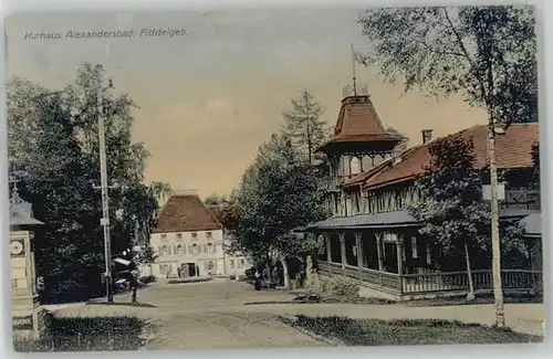 Bad Alexandersbad Kurhaus x 1909 / Bad Alexandersbad /Wunsiedel LKR