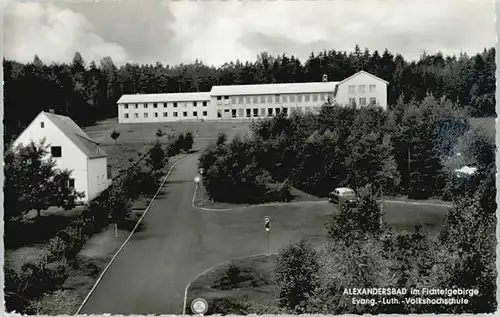 Bad Alexandersbad Evangelische Luther Volkshochschule x 1965 / Bad Alexandersbad /Wunsiedel LKR
