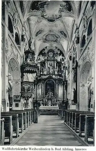 Bad Aibling Wallfahrtskirche Weihenlinden o 1921-1965
