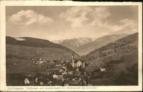 Ampfersbach Haut-Rhin Stossweier Vogesen * / Stosswihr /Arrond. de Colmar