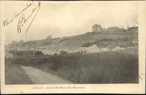 Ault Somme Rue Marche x / Ault /Arrond. d Abbeville