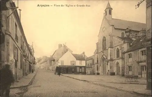Arpajon Essonne Eglise Grande Rue * / Arpajon /Arrond. de Palaiseau