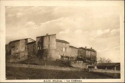 Alix Rhone Chateau x / Alix /Arrond. de Villefranche-sur-Saone