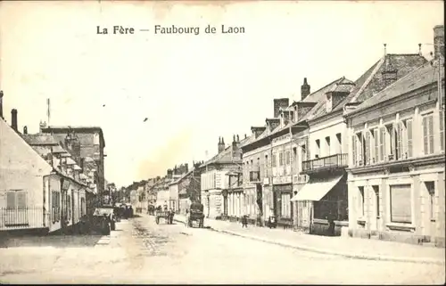La Fere Aisne La Fere Faubourg Laon x / La Fere /Arrond. de Laon