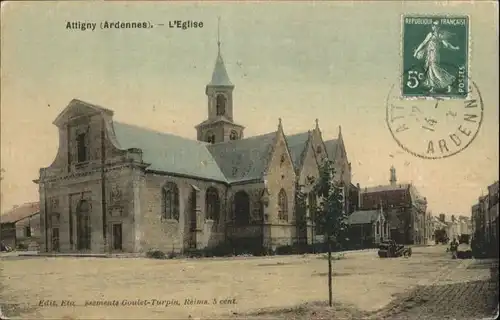 Attigny Ardennes Eglise x / Attigny /Arrond. de Vouziers