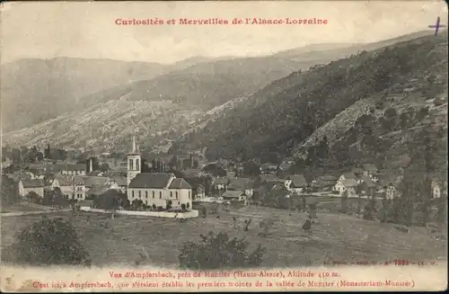 Ampfersbach Haut-Rhin Curiosites Merveilles Alsace Lorraine * / Stosswihr /Arrond. de Colmar