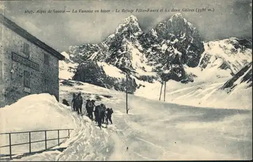 Pralognan-la-Vanoise La Vanoise Savoie Refuge Felix Faure Ski * / Pralognan-la-Vanoise /Arrond. d Albertville
