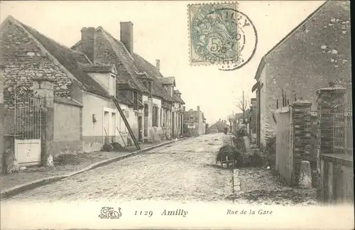 Amilly Loiret Rue Gare x / Amilly /Arrond. de Montargis