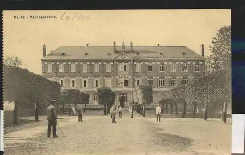 La Fere Aisne Maedchenschule / La Fere /Arrond. de Laon