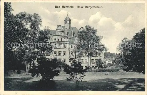 Bad Hersfeld Neue Buergerschule Kat. Bad Hersfeld