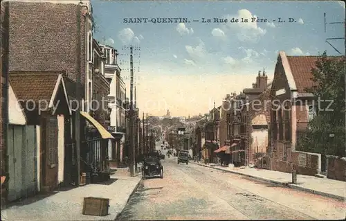 Saint Quentin La Rue de la Rere Kat. Saint Quentin