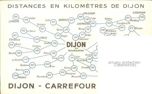 Dijon Cote d Or Grands Vins La Cloche  Kat. Dijon