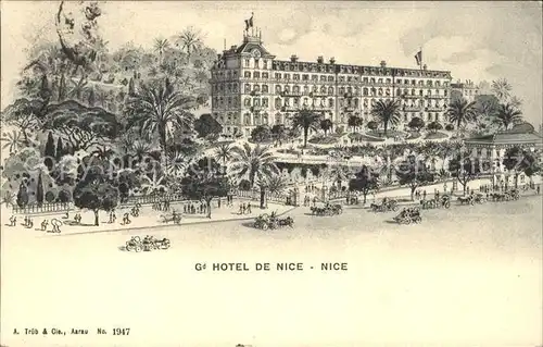 Nice Alpes Maritimes Hotel de Nice Kat. Nice