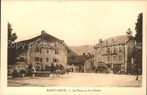 Saint Genis La Place et les Hotels Kat. Saint Genis