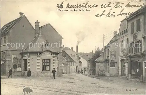 Hericourt en Caux Rue de la Gare Kat. Hericourt en Caux