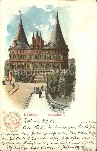 Luebeck Holstenhof Kat. Luebeck