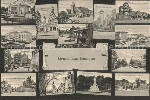 Giessen Lahn Orts und Teilansichten / Giessen /Giessen LKR